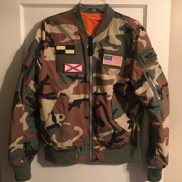 Alpha Industries Jackets Coats Alpha Industries L2b Flex Fighter Jacket Size M Poshmark